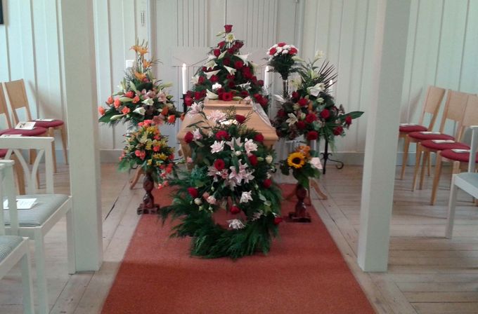 Borgerlig begravning i Djurhults kapell